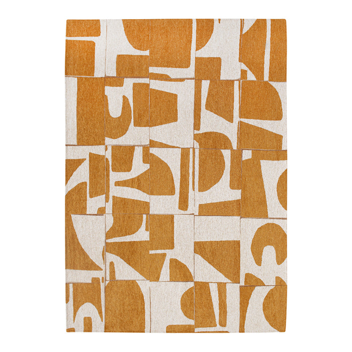 Louis de Poortere Craft Papercut Vloerkleed 80 x 150 cm - Curry