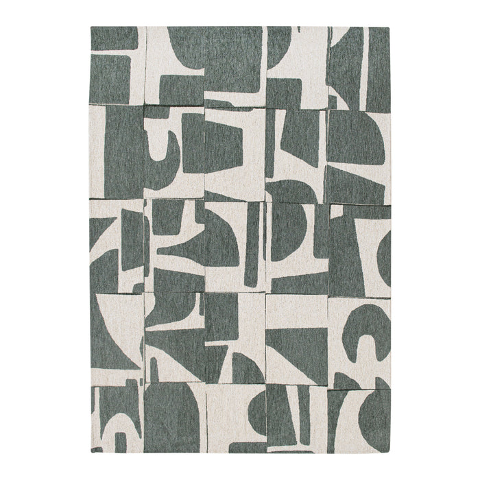 Louis de Poortere Craft Papercut Vloerkleed 140 x 200 cm - Sea Spray