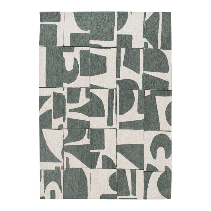 Louis de Poortere Craft Papercut Vloerkleed 200 x 280 cm - Sea Spray