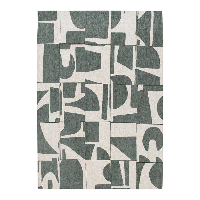 Louis de Poortere Craft Papercut Vloerkleed 240 x 340 cm - Sea Spray