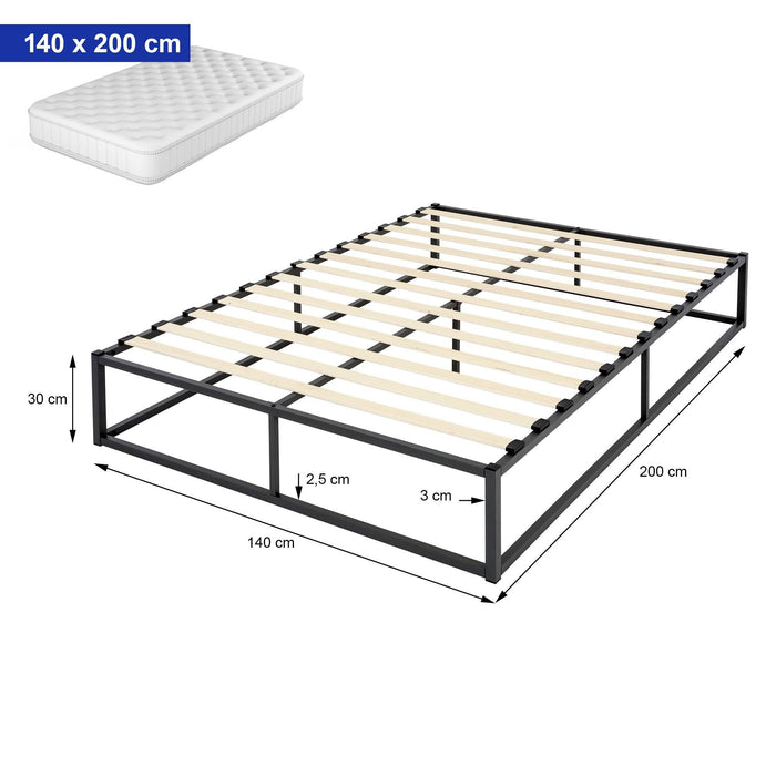 ML-Design Bedframe Peter 140 x 200 cm