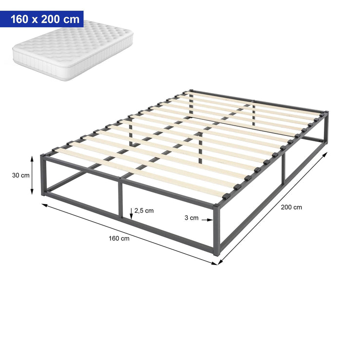 ML-Design Bedframe Peter 160 x 200 cm