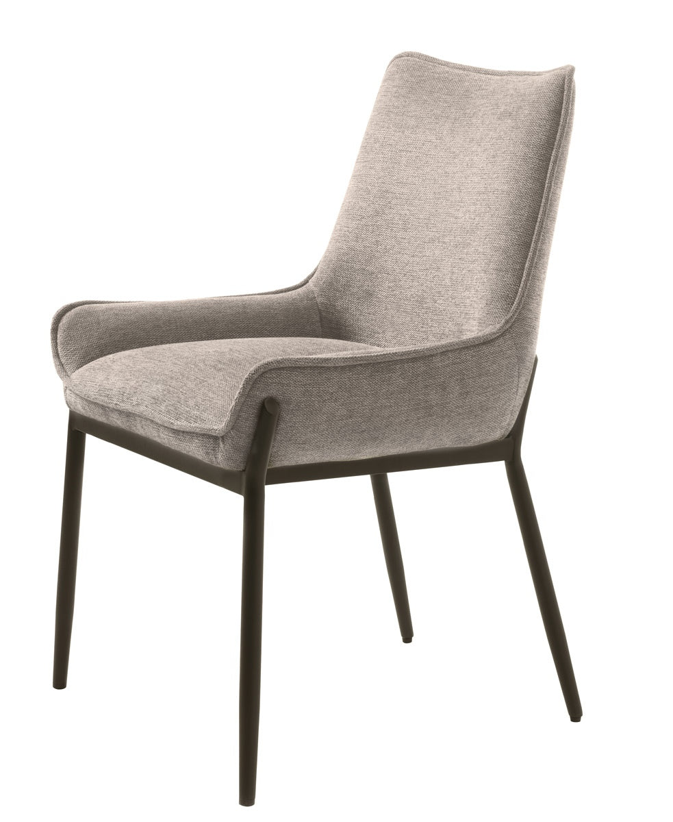 Giga Living - Eetkamerstoel Zandkleur Stof - Calgary - Set van 2