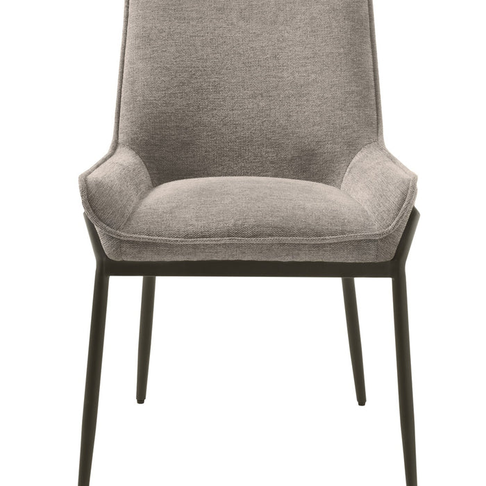 Giga Living - Eetkamerstoel Zandkleur Stof - Calgary - Set van 2