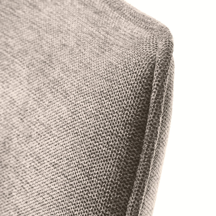 Giga Living - Eetkamerstoel Zandkleur Stof - Calgary - Set van 2