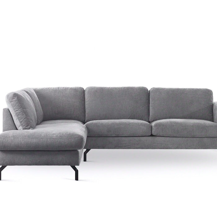 Giga Meubel - 3-Zits Hoekbank Perfect Harmony Grijs Links