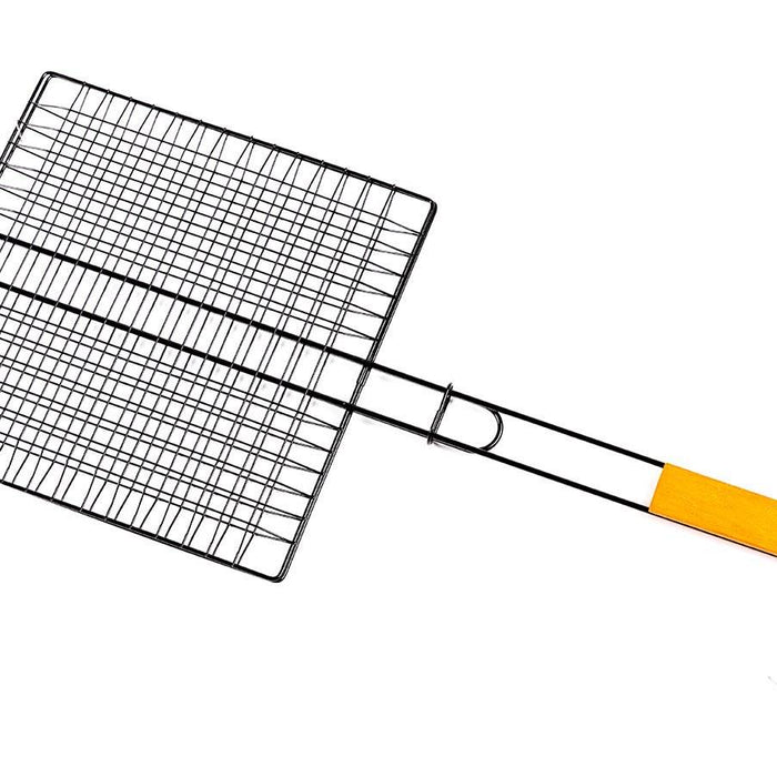 Buccan BBQ - Handbare Grillrooster voor vlees en vis