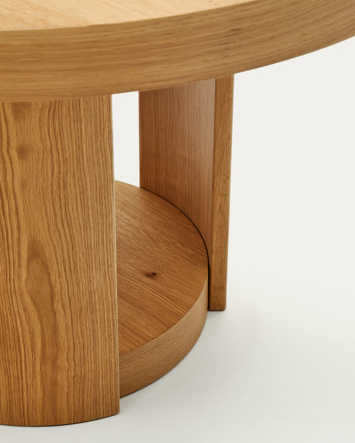 Kave Home - Uitschuifbare ronde tafel Artis van FSC 100% massief