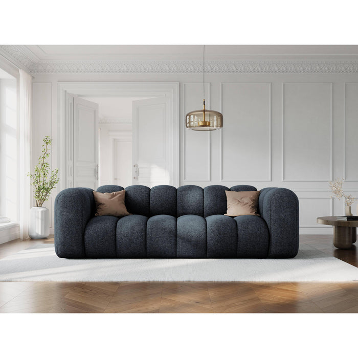 Micadoni Lupine 3-zitsbank - Chenille -  Koningsblauw