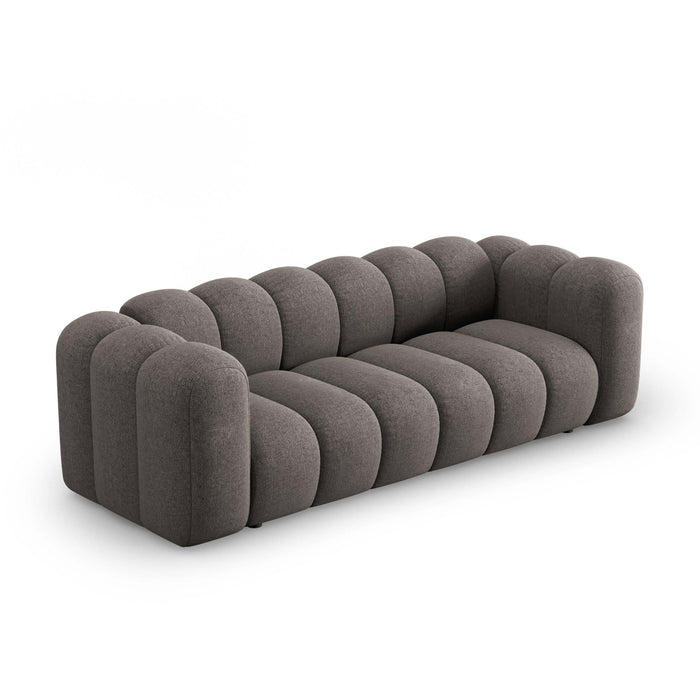 Micadoni Lupine 3-zitsbank - Chenille -  Grijs