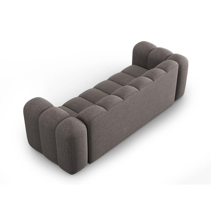 Micadoni Lupine 3-zitsbank - Chenille -  Grijs