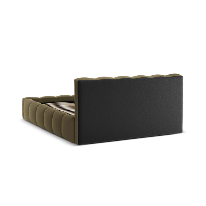 Micadoni Lupine Bedframe met Opbergruimte 140 x 200 cm - Groen