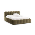 Micadoni Lupine Bedframe met Opbergruimte 160 x 200 cm - Groen