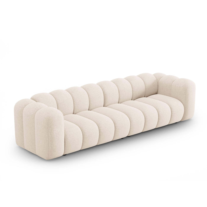 Micadoni Lupine 4-zitsbank - Chenille - Lichtbeige