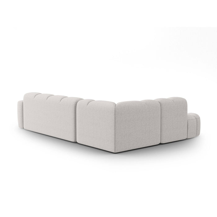 Micadoni Lisa Hoekbank Links - Lichtgrijs