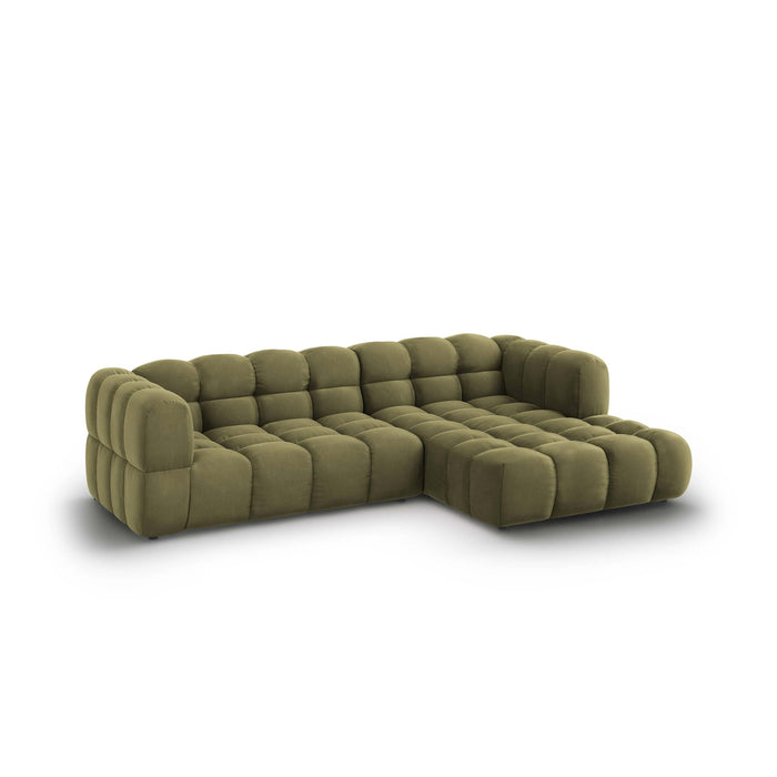 Cosmopolitan Design 4-zits hoekbank Sky rechts velvet