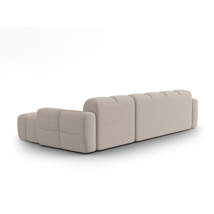 Micadoni Lisa Hoekbank met Chaise Longue Rechts - Zand