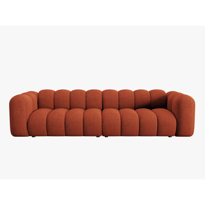 Micadoni Lupine 4-zitsbank - Chenille - Terra