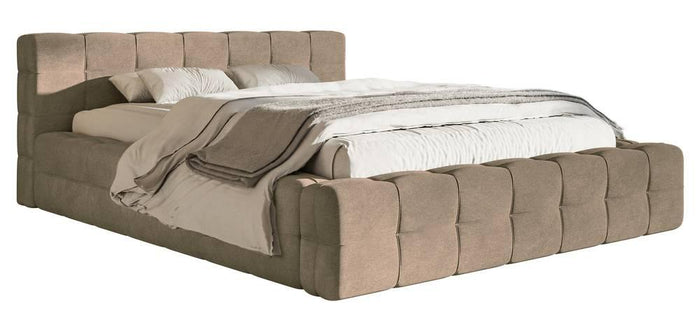 Selsey Design Tilly bedframe velvet met opbergvak 180 x 200 cm