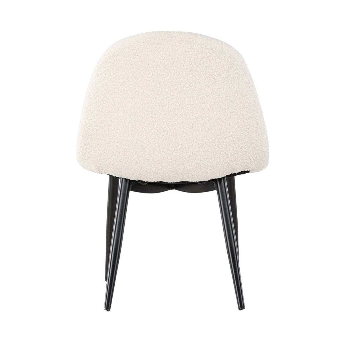 Nest living Thor teddystof kinderstoel wit