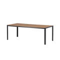 Nest outdoor Aaron tuintafel polywood bruin - 205 x 90 cm