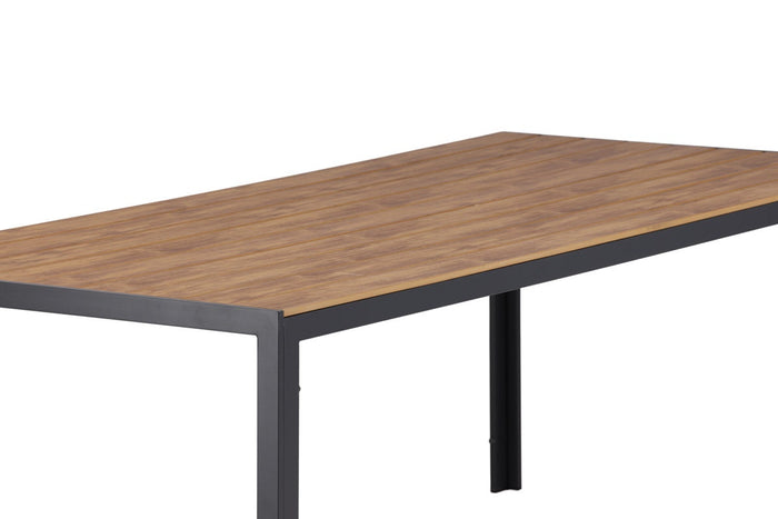 Nest outdoor Aaron tuintafel polywood bruin - 205 x 90 cm