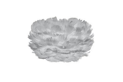 Umage Eos Micro hanglamp light grey - met koordset wit - Ø 22 cm