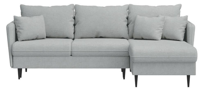 Selsey Design Sion hoekbank links|rechts chenille met slaapfunctie