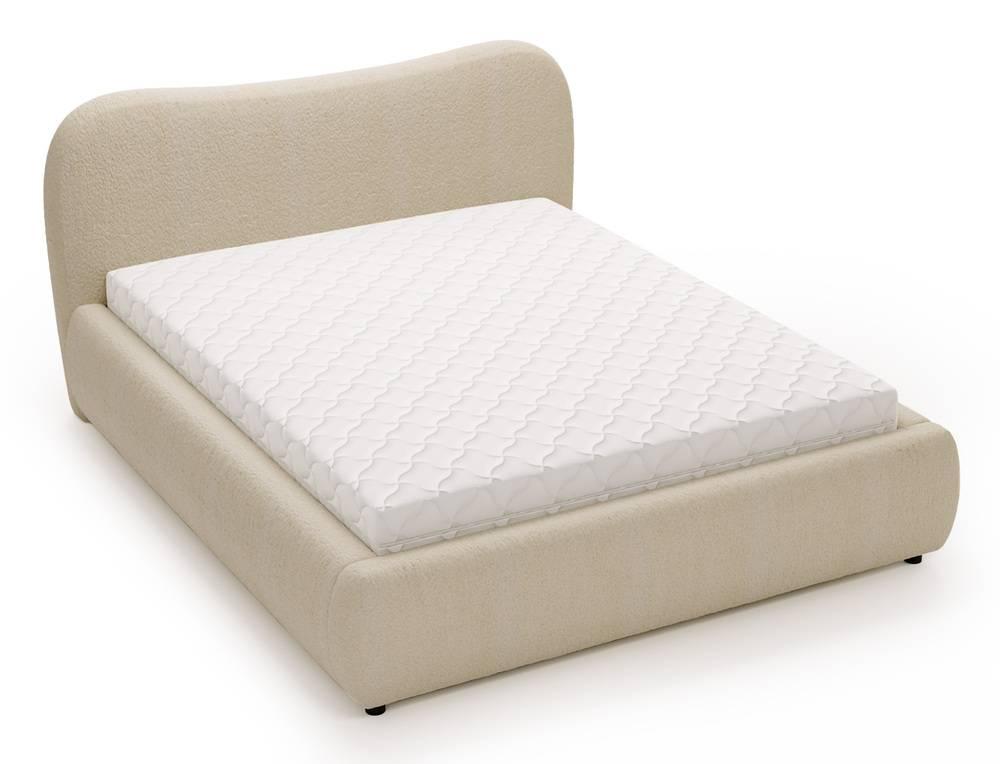 NADUVI Collection Lavelle bedframe bouclé met opbergvak 180 x 200 cm