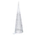 Countryfield kerstverlichting piramide - H80 cm - zilver