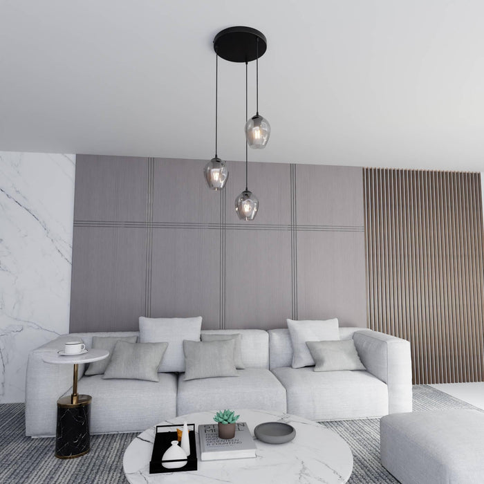 Loft46 3-lichts hanglamp Noah