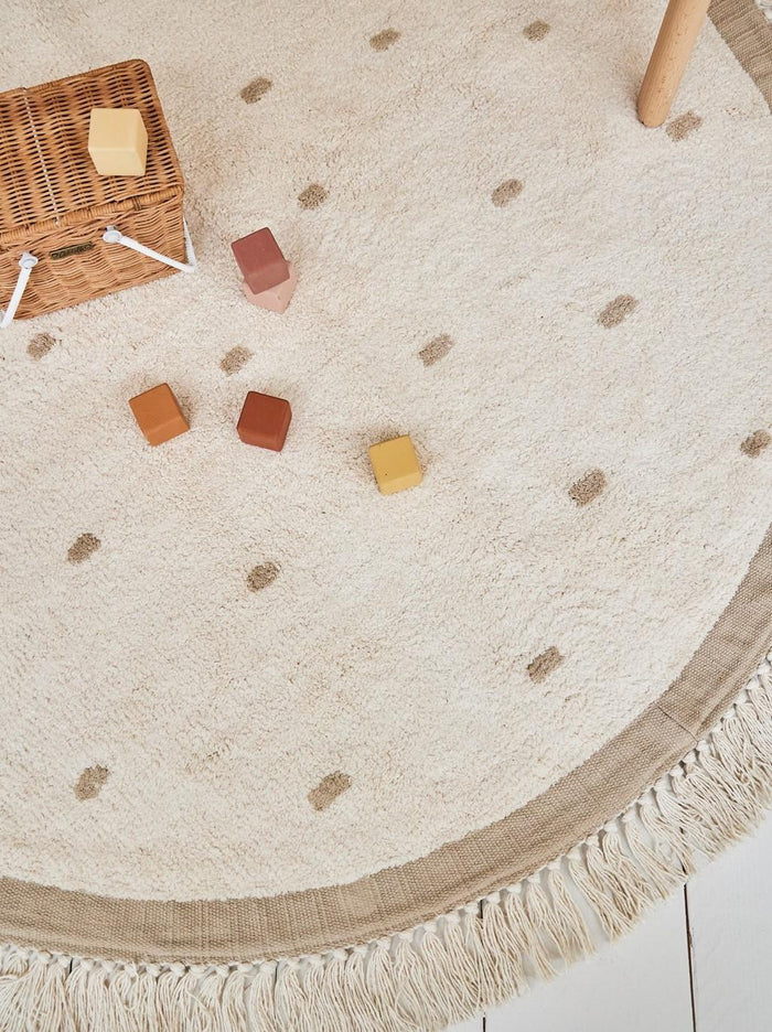 Tapis Petit Puck Dots vloerkleed Ø130