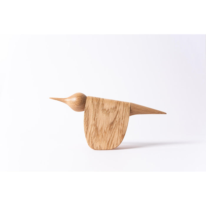 Gazzda Tica decoratie vogel walnoot