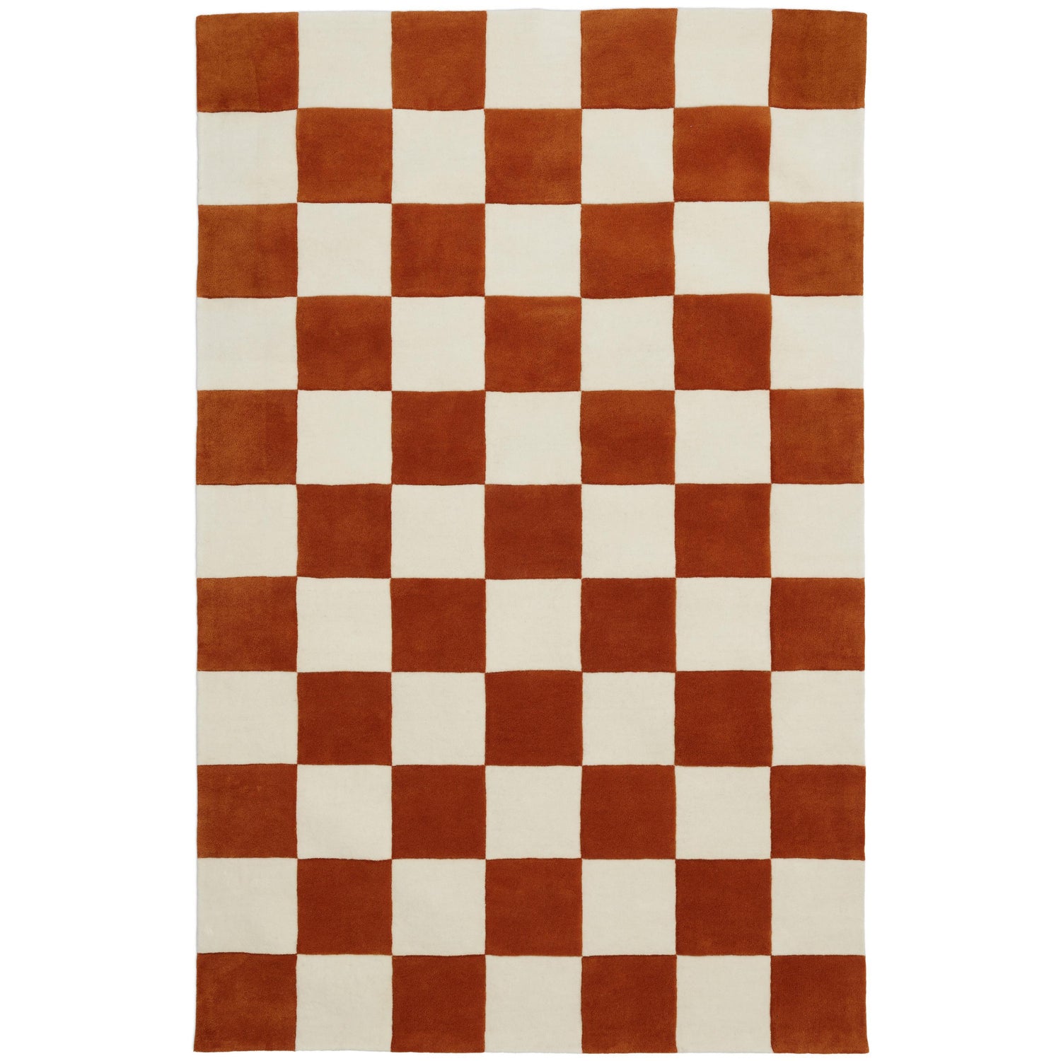 FÉST Checks vloerkleed 161x253 pumpkin