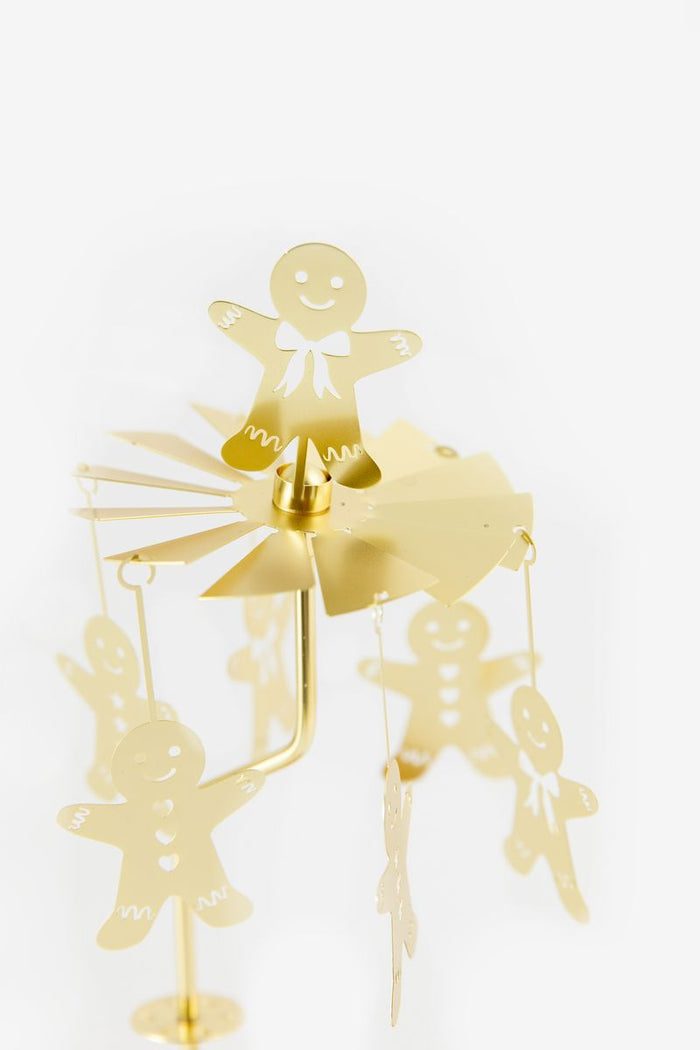 Sissy-Boy Waxinelichtdraaier met koekenmannetjes