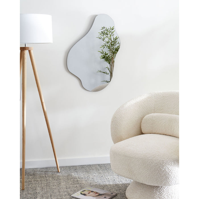 Beliani - HERRY - Wandspiegel - Zilver - Glas