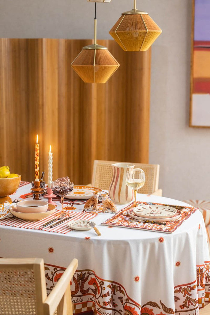 Sissy-Boy Karaf beige met strepen