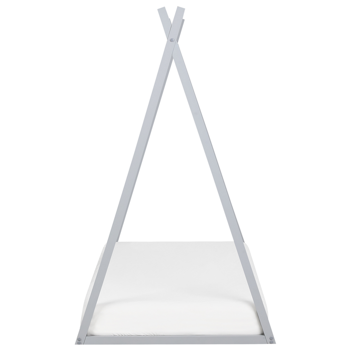 Beliani - SAURAT - Kinderbed - Grijs - 90 x 200 cm - Dennenhout