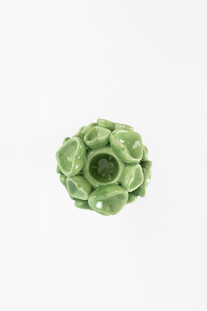 Sissy-Boy Lichtgroene kandelaar met hartjes