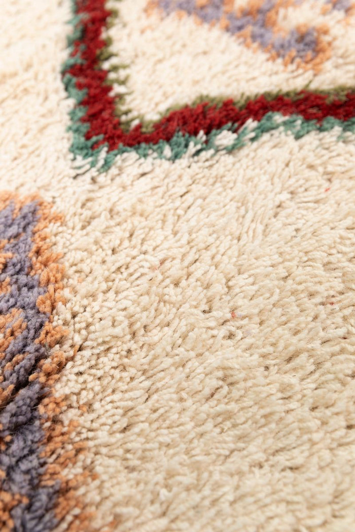 Sissy-Boy Beige vloerkleed met multicolour patroon