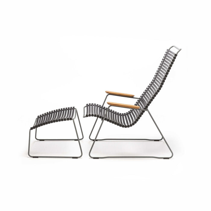 Click voetenbank Muted White