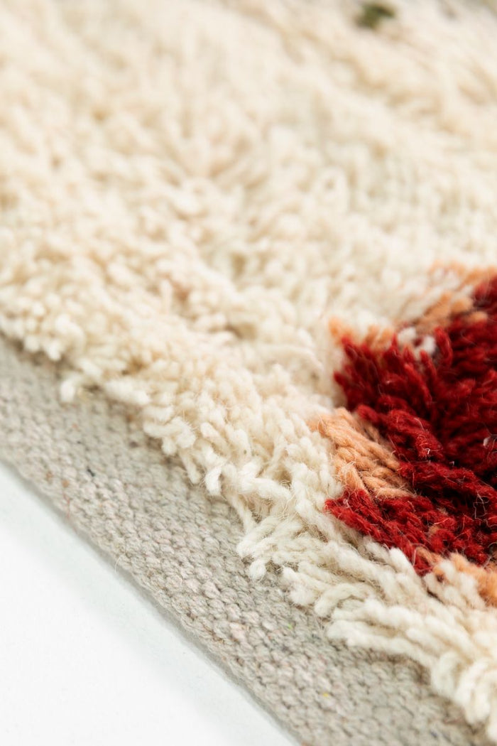 Sissy-Boy Beige vloerkleed met multicolour patroon