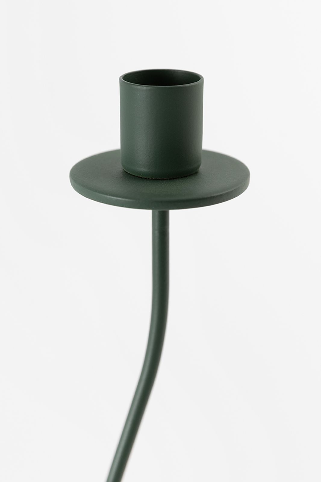 Sissy-Boy Donkergroene kandelaar met hart