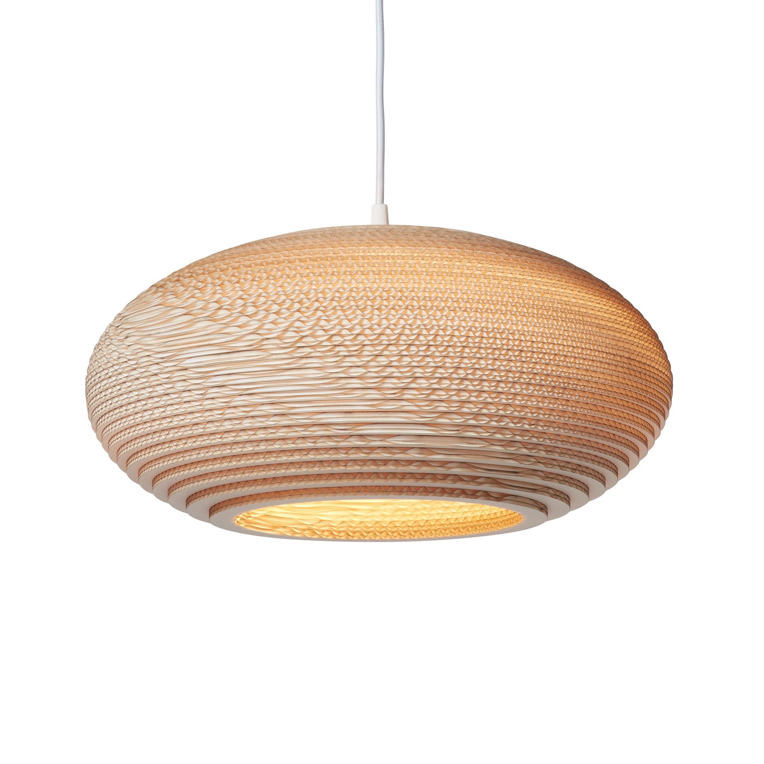 Graypants Scraplights Disc 16 hanglamp Ø43 blond