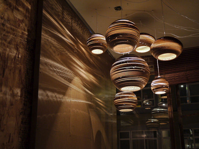 Scraplights Moon 10 hanglamp Ø26 blond