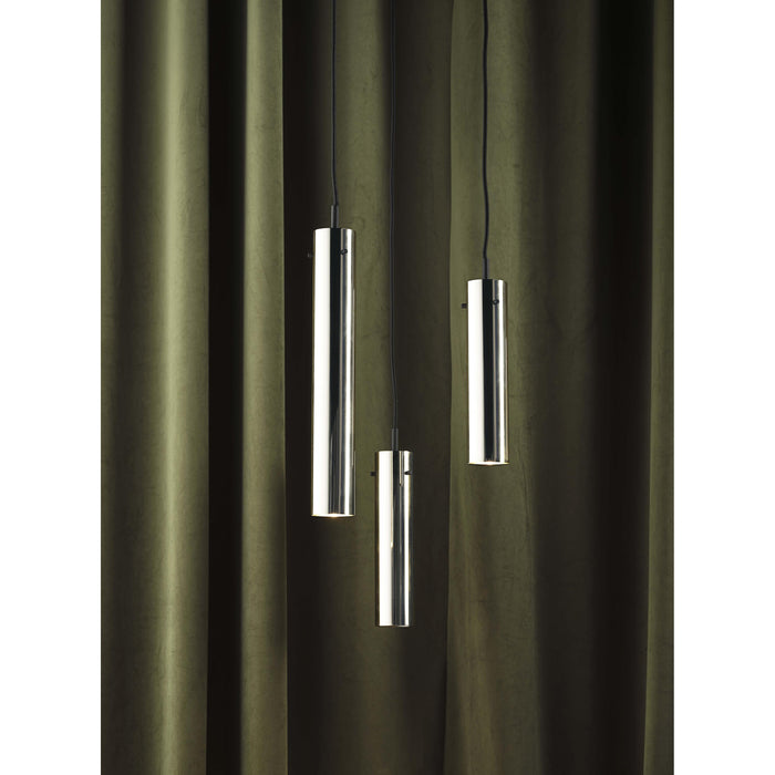Frandsen FM2014 hanglamp Ø5.5x24 steel glossy