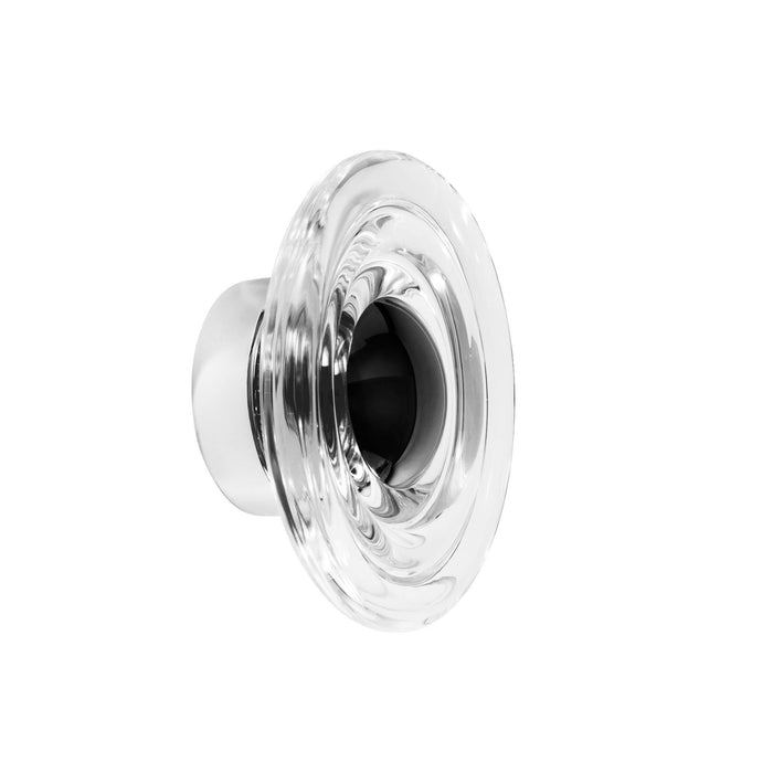 Tom Dixon Press wandlamp LED mini Ø21.5 transparant