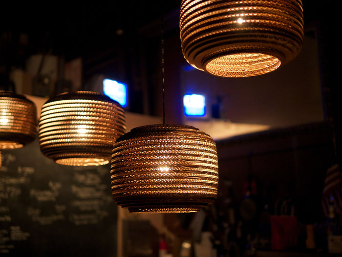 Scraplights Ausi 12 hanglamp Ø28 blond