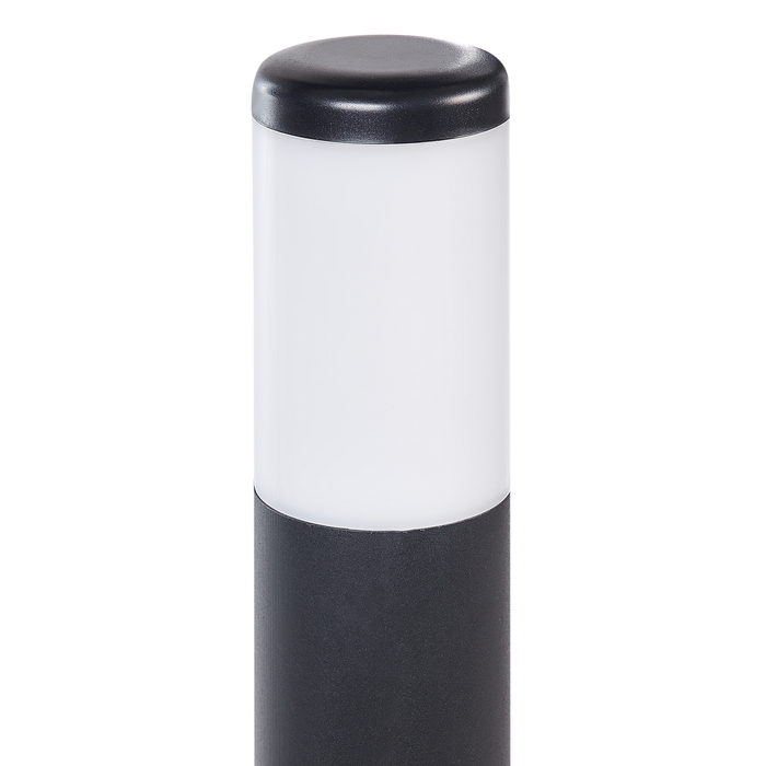 Beliani-GARDNER-Tuinverlichting set van 2-Zwart-Synthetisch materiaal