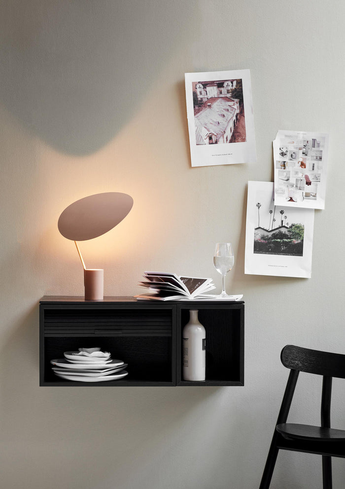 Ombre tafellamp Black